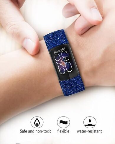 Sport Bands Compatible with Charge 6 /Charge 5 for Women Men,Soft Waterproof Replacement Straps Wristbands for Charge Advanced Fitness Tracker-6 in Saudi Arabia