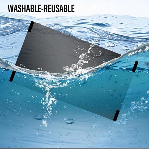 Zunate Magnetic Computer Privacy Screen Filter 27 Inch, Removable Anti Glare Blue Light Protector for Frameless Monitor 16:9 Aspect Ratio, Hanging Eye Protection in Saudi Arabia