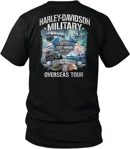 Harley-Davidson Military I Incrivation Bar & Shield | H-D المرخصة العسكرية في الخارج جولة أحيي قدامى المحاربين لدينا in Saudi Arabia