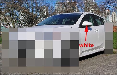 Compatible with 3 BL 2009-2013 Car Outside Reverse Mirror Cap Wing Door Side Mirror Housing (Color : No2 Gray Left)(Ice Blue Left) in Kuwait