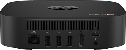 HP Chromebox G2 Chromebox Celeron 3867U - 4 GB RAM - 32 GB SSD - Attractive Black - Chrome OS - Intel HD Graphics 610 in Saudi Arabia