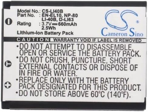 استبدال بطارية WOLWES لـ GE P/N: D016، DS5370، GB-10، General Imaging A1255، J1050، J1250، J1455، J1456W، Q1455 in Saudi Arabia