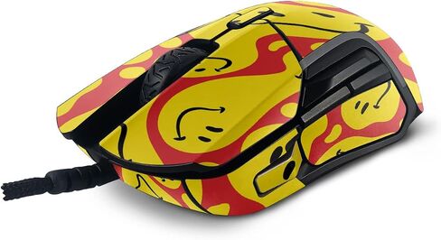 MightySkins Skin Compatible with SteelSeries Rival 5 Gaming Mouse - Tripping with Friend | Protective, Durable, and Unique Vinyl Decal wrap Cover | Easy to Apply and Change Styles | Made in The USA in Saudi Arabia