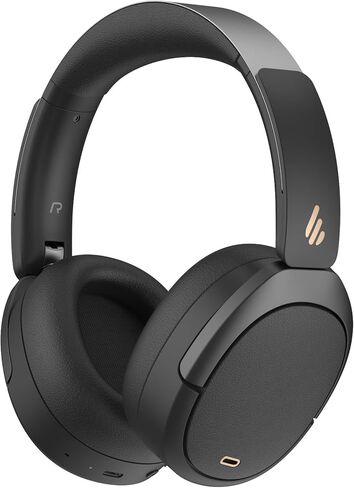 سماعات رأس Edifier W80 فوق الأذن مع خاصية إلغاء الضوضاء النشطة -49 ديسيبل، سلكية ولاسلكية عالية الدقة LDAC، مكالمات واضحة بتقنية الذكاء الاصطناعي، شحن سريع، اتصال متعدد النقاط، بلوتوث V5.4 - عاجي (متجدد) in Kuwait