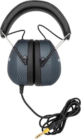 سماعات رأس Vic Firth Bluetooth المعزولة - حزمة حمراء مع نصائح للتمرين وقماش تلميع Austin Bazaar in Saudi Arabia
