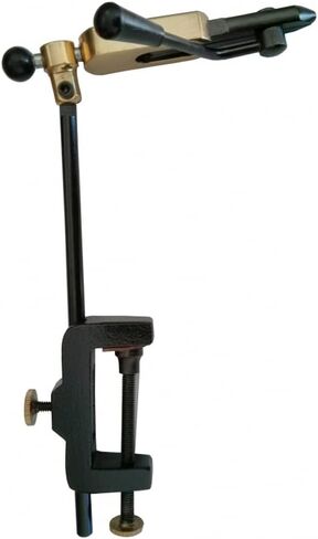 Direct Angler Fly Tying Vise - Rotary Fly Tying Vise with Bench Clip Metal Fly Tying Tool Fly Tying Clamp Vise 360° Rotation and Multiple Adjustments for Teasers and Jigs in Saudi Arabia