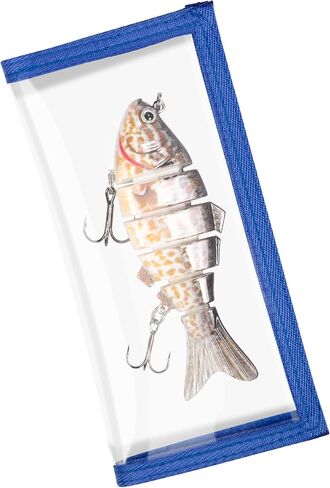 5 Pack Fishing Lure Wraps – Transparent Hook-and-Loop Covers for Crankbaits, Swimbaits, Fishing Rods & Poles in Saudi Arabia