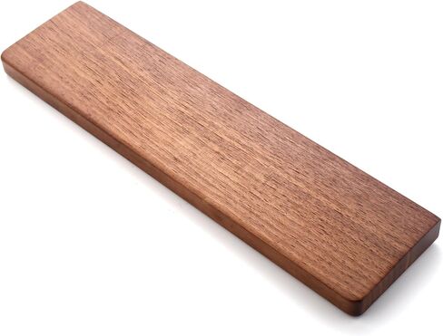75 Keys Keyboard Wrist Rest - Ergonomic Walnut Wood Palm Rest for Mechanical Keyboard, Non-Slip, Comfortable Typing and Gaming (75 Keys) in Saudi Arabia