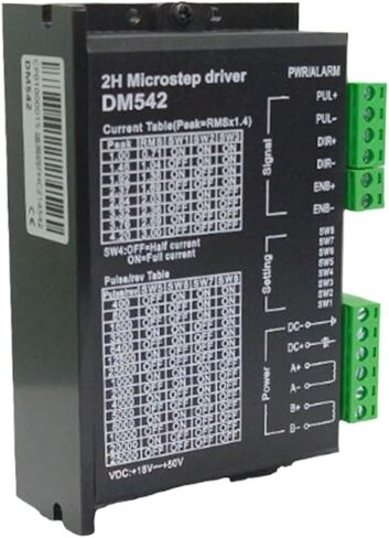 Digital Stepper Motor Driver DM542 2 Phase 4.2A for 23 Stepper Motor NEMA23 Stepper Motor Controller in Saudi Arabia
