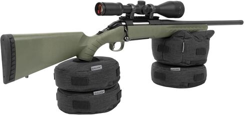 Allen Company Eliminator Stacker Shooting Bag, 4-Piece, Black in Saudi Arabia