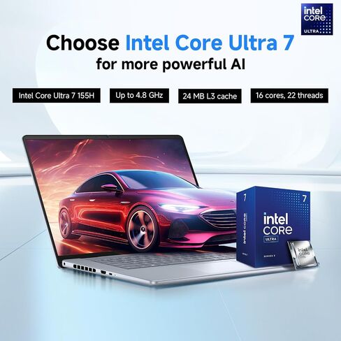 Dell Inspiron Plus 16 AI Laptop, 16.0" 2.5K 120Hz Display, Intel 16-Core Ultra 7-155H(Up to 4.8GHz), GeForce RTX 4060, 64 GB DDR5, 2 TB SSD, Backlit Copilot Key, Windows 11 Pro in Saudi Arabia
