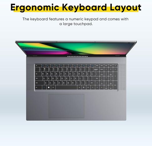 18.5" Laptop | 24GB RAM + 1TB SSD | 3.4GHz Core m3 | 48Wh Battery | 3xUSB | HDMI | RJ45 | Dual-Band Wi-Fi | BT 5.0 | Space Grey in Saudi Arabia