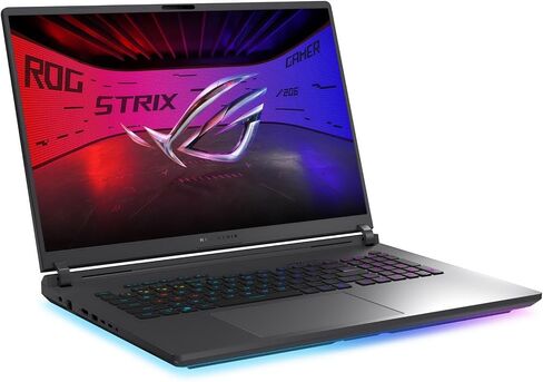 EXCaliberPC [2025] ASUS ROG Strix G18 G815LP-XS97 (Intel Core Ultra 9 275HX، ذاكرة الوصول العشوائي DDR5 سعة 32 جيجابايت، 2 تيرابايت NVMe SSD، NVIDIA GeForce RTX 5070، 18 بوصة 2.5K 240 هرتز، Windows 11 Pro) كمبيوتر محمول للألعاب in Kuwait