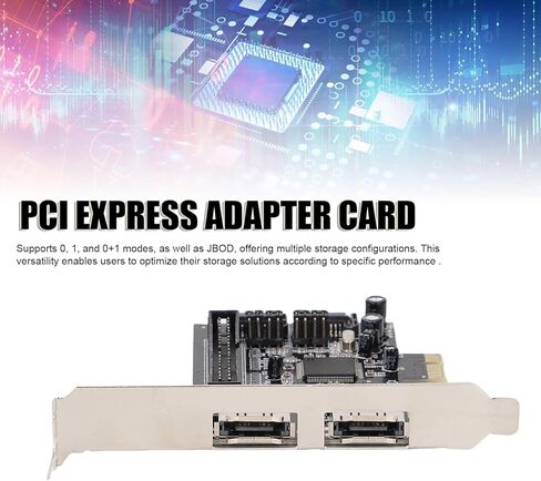 بطاقة محول محركات الأقراص الصلبة Ultra ATA 133 بسرعة 3 جيجا بايت في الثانية PCI Express، تدعم أوضاع 0 و1 و0+1 للكمبيوتر المكتبي ونظام التشغيل OS X وDOS in Saudi Arabia