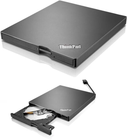 بديل INTERWEB لجهاز Lenovo USB الخارجي 3.0/2.0 (4XA0E97775) ناسخ أقراص DVD المحمول النحيف 03X6847 in Kuwait