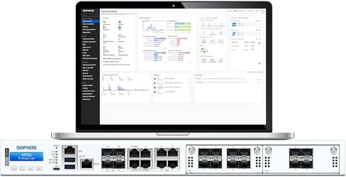 Sophos XGS 128W (Gen2) Wireless Security Appliance with 3 Years Standard Protection (XZ128Z36ZZPCUS) | 9 x 2.5 GE Ports + 1 SFP | Wi-Fi 6, Enterprise-Grade Security, SD-WAN, Centralized Cloud Control in Saudi Arabia