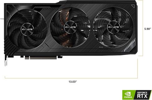 GIGABYTE GIGABYTE GeForce RTX 3090 Ti Gaming OC 24G Graphics Card, 3X WINDFORCE Fans, 24GB 384-bit GDDR6X, GV-N309TGAMING OC-24GD Video Card (Renewed) in Saudi Arabia