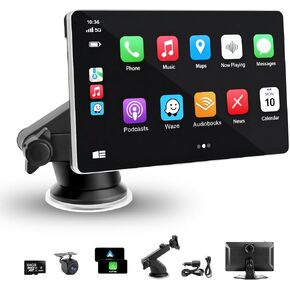 10.26" Carplay Screen for Car, Wireless Android Auto 1080P IPS in Saudi Arabia