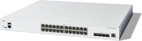 Cisco Catalyst 1300-24XT Managed Switch, 20 Port 10G Copper, 4x10GE SFP+ Combo (C1300-24XT) (Renewed) in Saudi Arabia