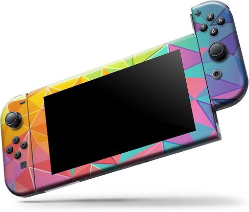 Design Skinz - Compatible with Nintendo DSi XL - Skin Decal Protective Scratch-Resistant Removable Vinyl Wrap Cover - Retro Geometric in Saudi Arabia