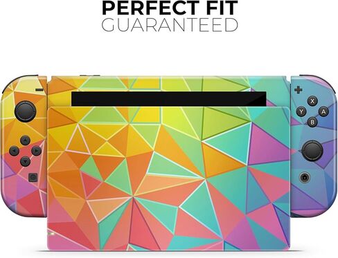 Design Skinz - Compatible with Nintendo DSi XL - Skin Decal Protective Scratch-Resistant Removable Vinyl Wrap Cover - Retro Geometric in Saudi Arabia
