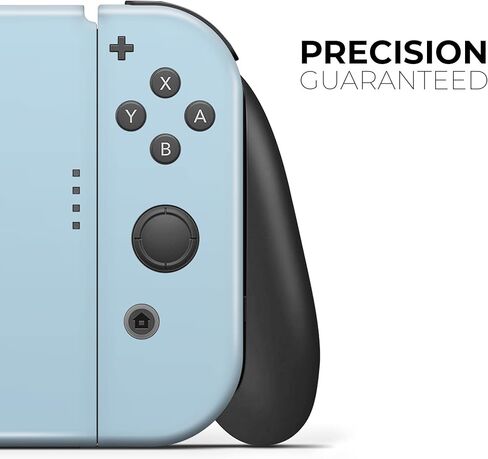 Design Skinz - Compatible with Nintendo Switch Lite - Skin Decal Protective Scratch-Resistant Removable Vinyl Wrap Cover - Baby Blue Pastel Color in Saudi Arabia