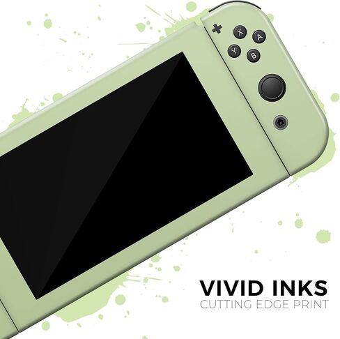 Design Skinz - Compatible with Nintendo DSi XL - Skin Decal Protective Scratch-Resistant Removable Vinyl Wrap Cover - Baby Green Pastel Color in Saudi Arabia