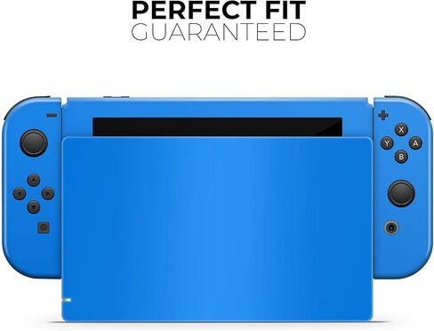 Design Skinz - متوافق مع Nintendo DSi XL - غطاء حماية من الفينيل قابل للإزالة ومقاوم للخدش - أزرق خالص in Saudi Arabia