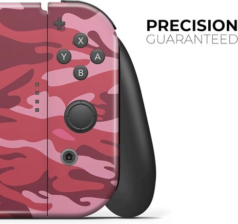 Design Skinz - Compatible with Nintendo DSi XL - Skin Decal Protective Scratch-Resistant Removable Vinyl Wrap Cover - Pink and Red Tradtional Camouflage in Saudi Arabia