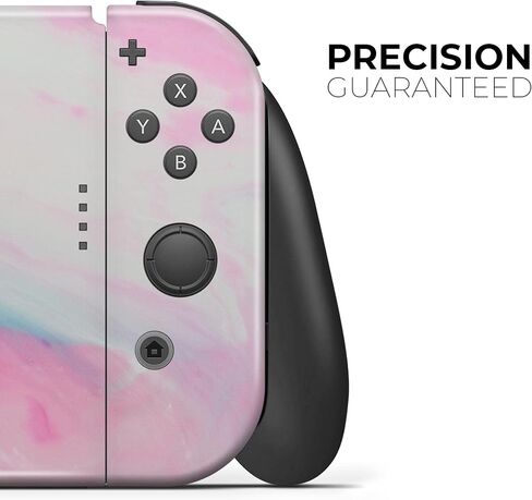 Design Skinz - متوافق مع Nintendo DSi XL - غطاء حماية من الفينيل قابل للإزالة ومقاوم للخدش - وردي ناعم رخامي in Saudi Arabia