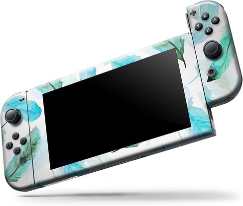 Design Skinz - Compatible with Nintendo DSi XL - Skin Decal Protective Scratch-Resistant Removable Vinyl Wrap Cover - Feathery Watercolor in Saudi Arabia