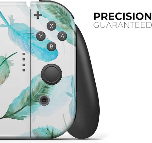 Design Skinz - Compatible with Nintendo DSi XL - Skin Decal Protective Scratch-Resistant Removable Vinyl Wrap Cover - Feathery Watercolor in Saudi Arabia
