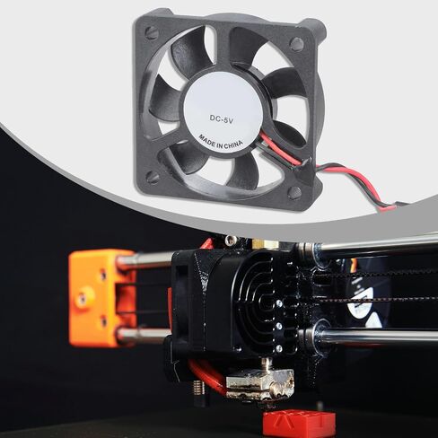 راوتر تبريد مروحة الكمبيوتر تبريد HDTV مربع هادئ 5V USB الطاقة 50mm مروحة شبكة واقية لراوتر مودم HDTV Box in Kuwait