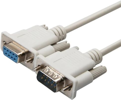 9 Pin RS232 Serial Cable Male to Female PC Converter Extension 9Pin Adapter Cable 1.5m/3m(1.5m,Male to Male) in Saudi Arabia
