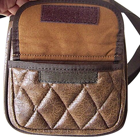 Tourbon بولي Leather الجلود الرياضية بندقية شل الحقيبة مطلق النار الطين فخ السكيت حقيبة الرماية لحقل المدى in Saudi Arabia