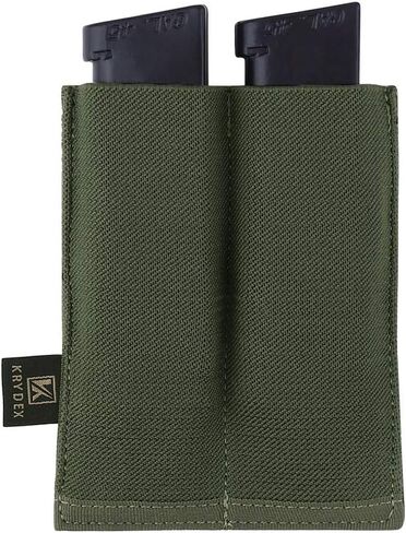 KRYDEX Molle Double Pistol Mag Pouch Speed ​​Pistol Magazine حامل لمجلة 9 مم .45 .40 in Kuwait