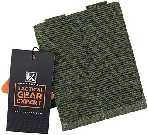 KRYDEX Molle Double Pistol Mag Pouch Speed ​​Pistol Magazine حامل لمجلة 9 مم .45 .40 in Kuwait
