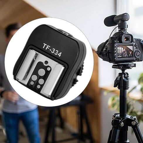 محول تركيب الحذاء الساخن الوامض الاحترافي TF334 الحذاء الساخن مع منفذ مزامنة الكمبيوتر لـ A7S A7SII A7R A7RII in Kuwait