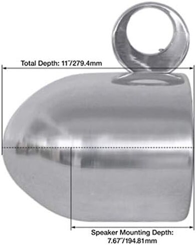 حزمة Rockville MAC90B: زوج MAC90B 8 بوصات من الألومنيوم الأسود لحاويات مكبر الصوت على شكل برج Wakeboard، زوج MAC360B 360 درجة برج دوار/مشابك تثبيت على السطح، سلك داخليًا، عنصران in Saudi Arabia