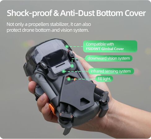 Propeller Holder for DJI Mini 5 Pro Accessories, Propellers Guard Strap for DJI Mini 5 Pro, Drone Blade Protector Stabilizer Fixator in Kuwait
