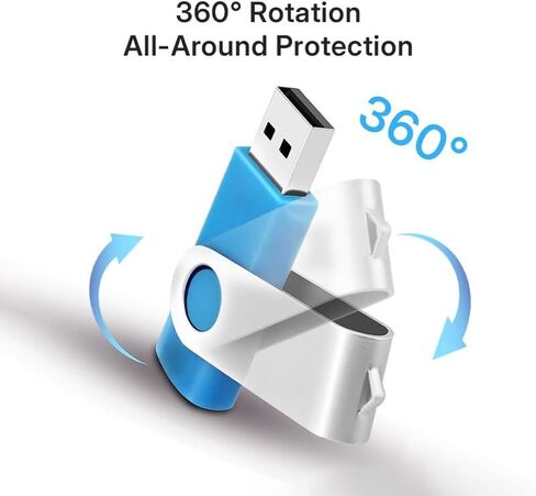 16GB USB USB2.0 Rotating Flash Drive, Large-Capacity Flash Drive in Saudi Arabia