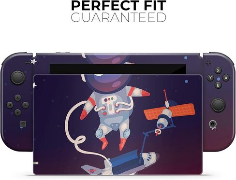 Design Skinz - Compatible with Nintendo DSi XL - Skin Decal Protective Scratch-Resistant Removable Vinyl Wrap Cover - Floating Cartoon Astranaut in Saudi Arabia