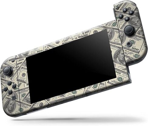 Design Skinz - Compatible with Nintendo DSi XL - Skin Decal Protective Scratch-Resistant Removable Vinyl Wrap Cover - Hundred Dollar Bill in Saudi Arabia