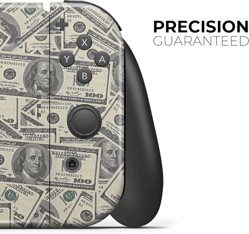 Design Skinz - Compatible with Nintendo DSi XL - Skin Decal Protective Scratch-Resistant Removable Vinyl Wrap Cover - Hundred Dollar Bill in Saudi Arabia