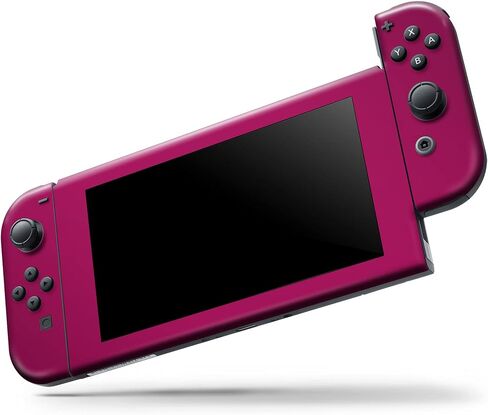 Design Skinz - Compatible with Nintendo DSi XL - Skin Decal Protective Scratch-Resistant Removable Vinyl Wrap Cover - Solid Dark Pink V2 in Saudi Arabia