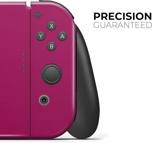 Design Skinz - Compatible with Nintendo DSi XL - Skin Decal Protective Scratch-Resistant Removable Vinyl Wrap Cover - Solid Dark Pink V2 in Saudi Arabia