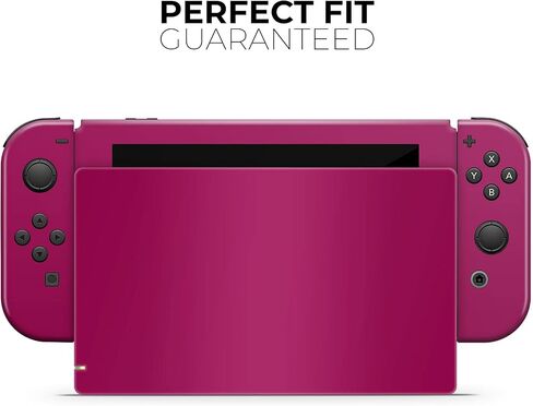 Design Skinz - Compatible with Nintendo DSi XL - Skin Decal Protective Scratch-Resistant Removable Vinyl Wrap Cover - Solid Dark Pink V2 in Saudi Arabia