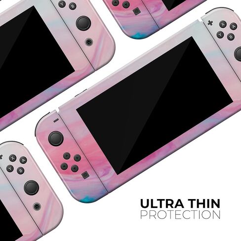 Design Skinz - متوافق مع Nintendo DSi XL - غطاء حماية من الفينيل قابل للإزالة ومقاوم للخدش - Paradise V3 ملون رخامي in Saudi Arabia
