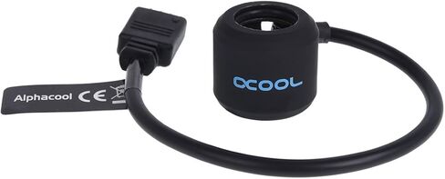 Alphacool Aurora HardTube LED Ring 13mm Deep Black - RGB (15323) in Saudi Arabia