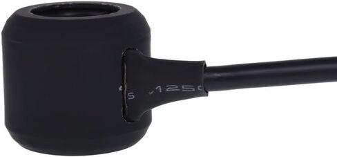 Alphacool Aurora HardTube LED Ring 13mm Deep Black - RGB (15323) in Saudi Arabia